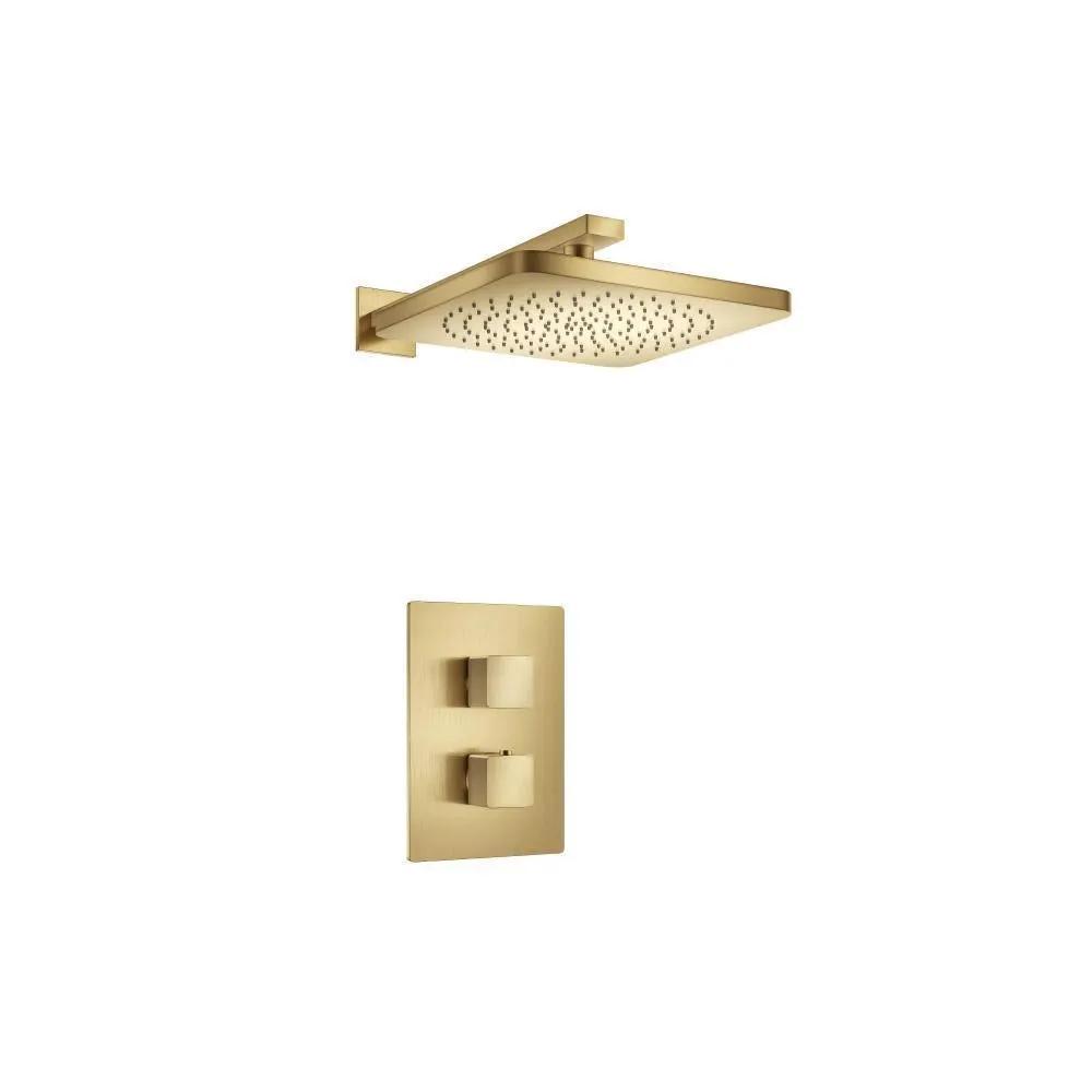Flusso Serie 196 Single Output Shower Set with Shower Head and Arm by Flusso