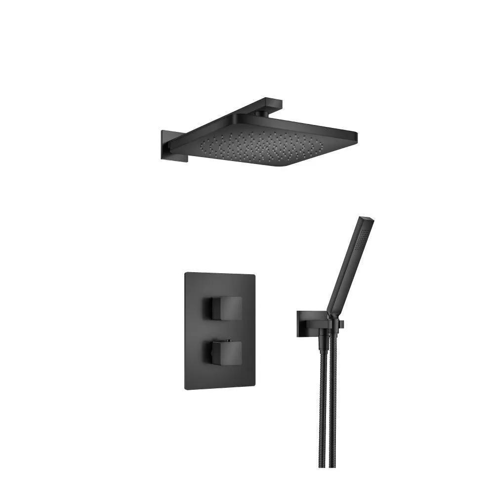 Flusso Serie 196 Two Output Shower Set with Shower Head and Hand Held by Flusso