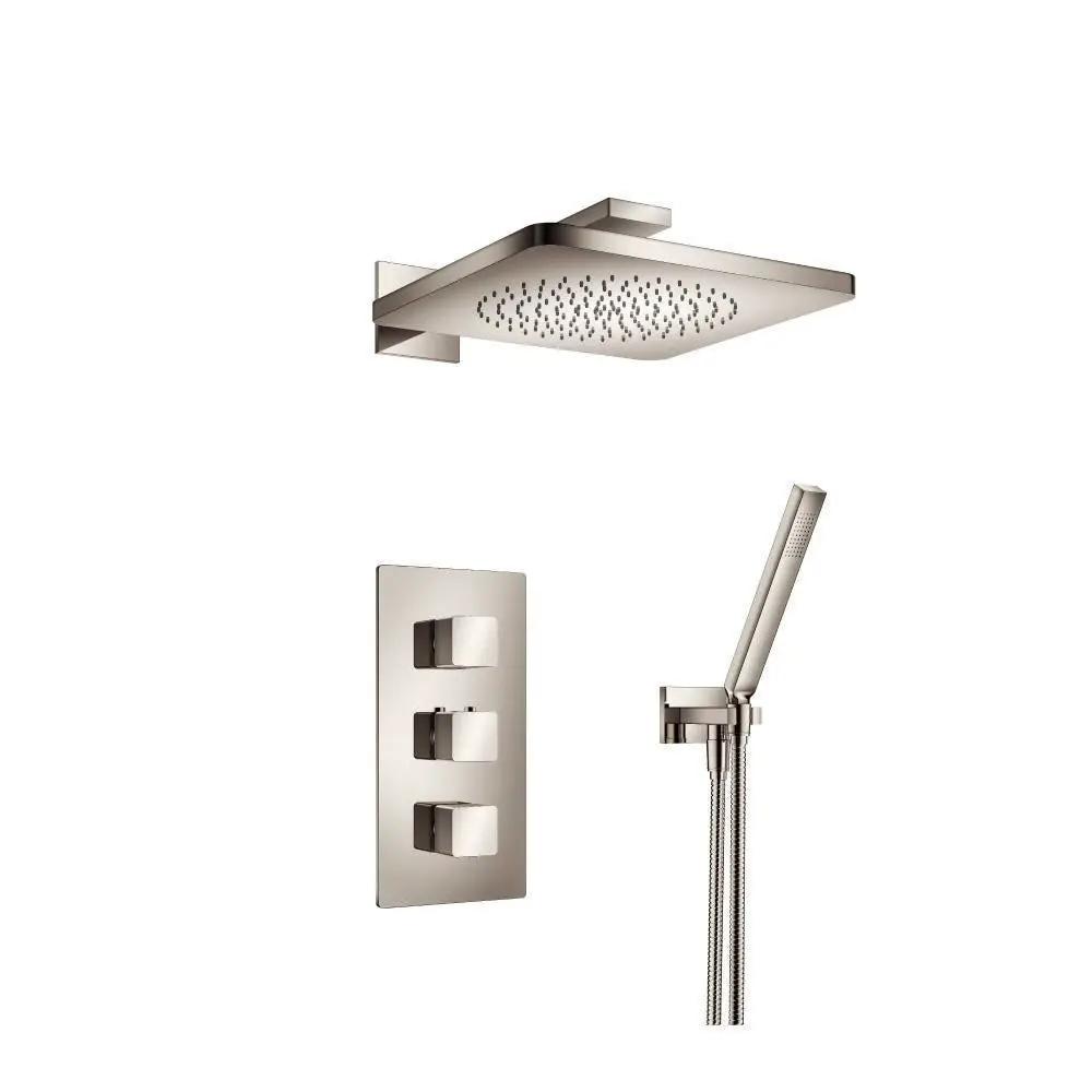 Flusso Serie 196 Two Output Shower Set with Shower Head and Hand Held by Flusso