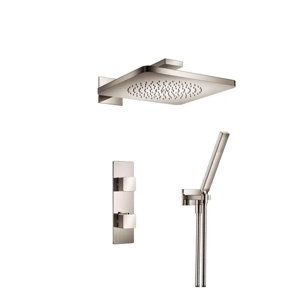 Flusso Serie 196 Two Output Shower Set with Shower Head and Hand Held by Flusso