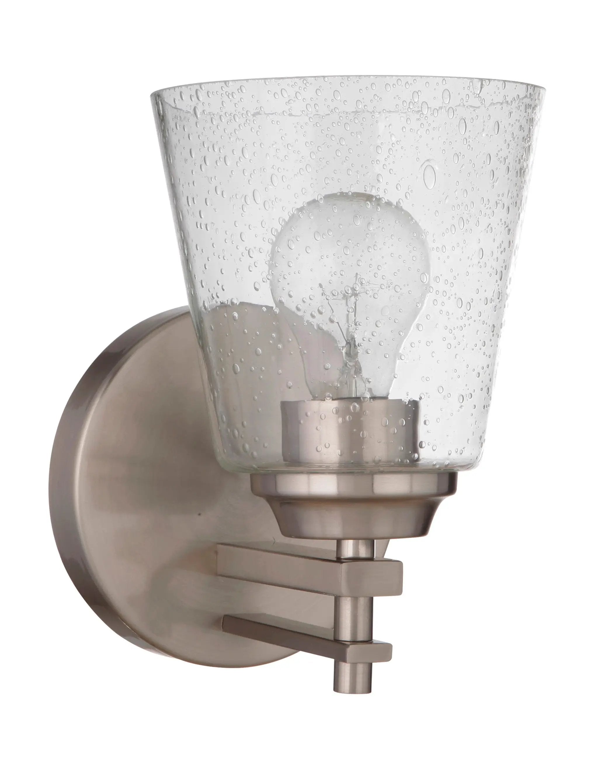 brushed polished nickel wall sconces