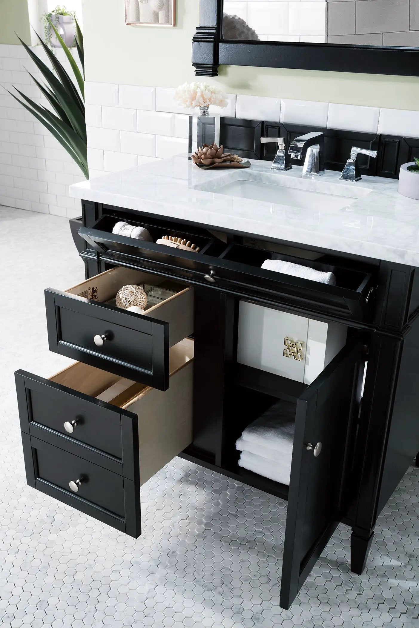 black onyx vanity