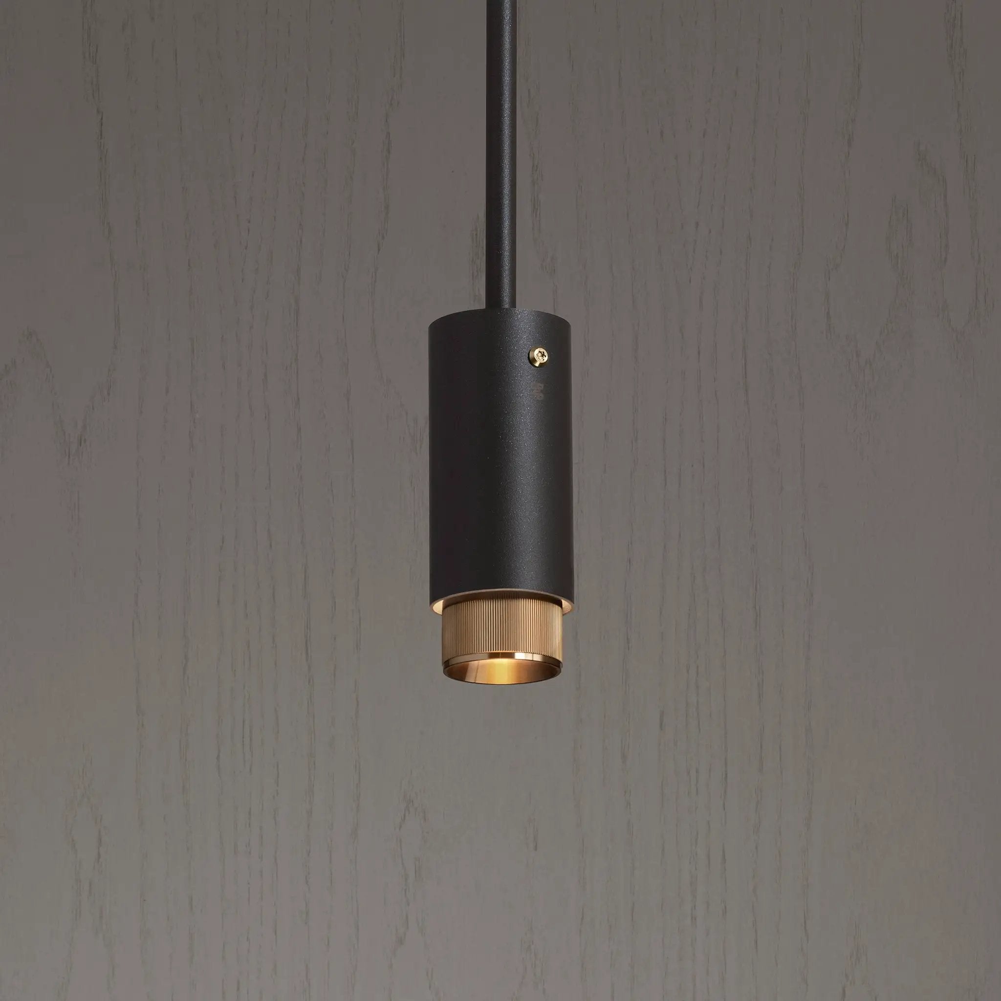 Graphite/Brass Linear Light