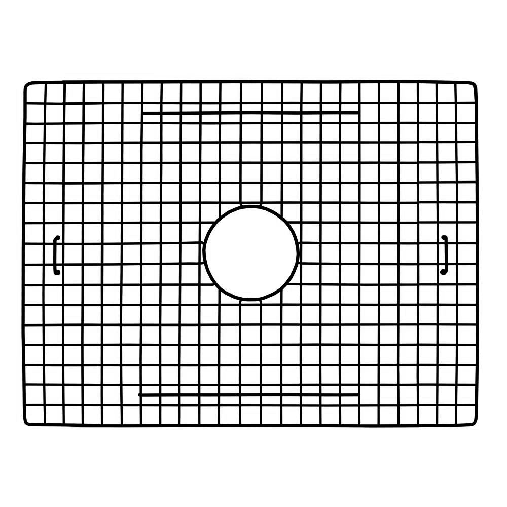 matte black bottom grid