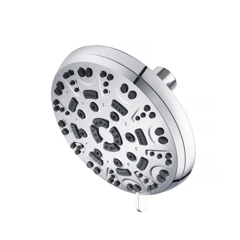 chrome shower head