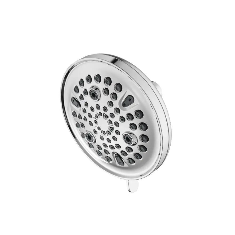 chrome shower head
