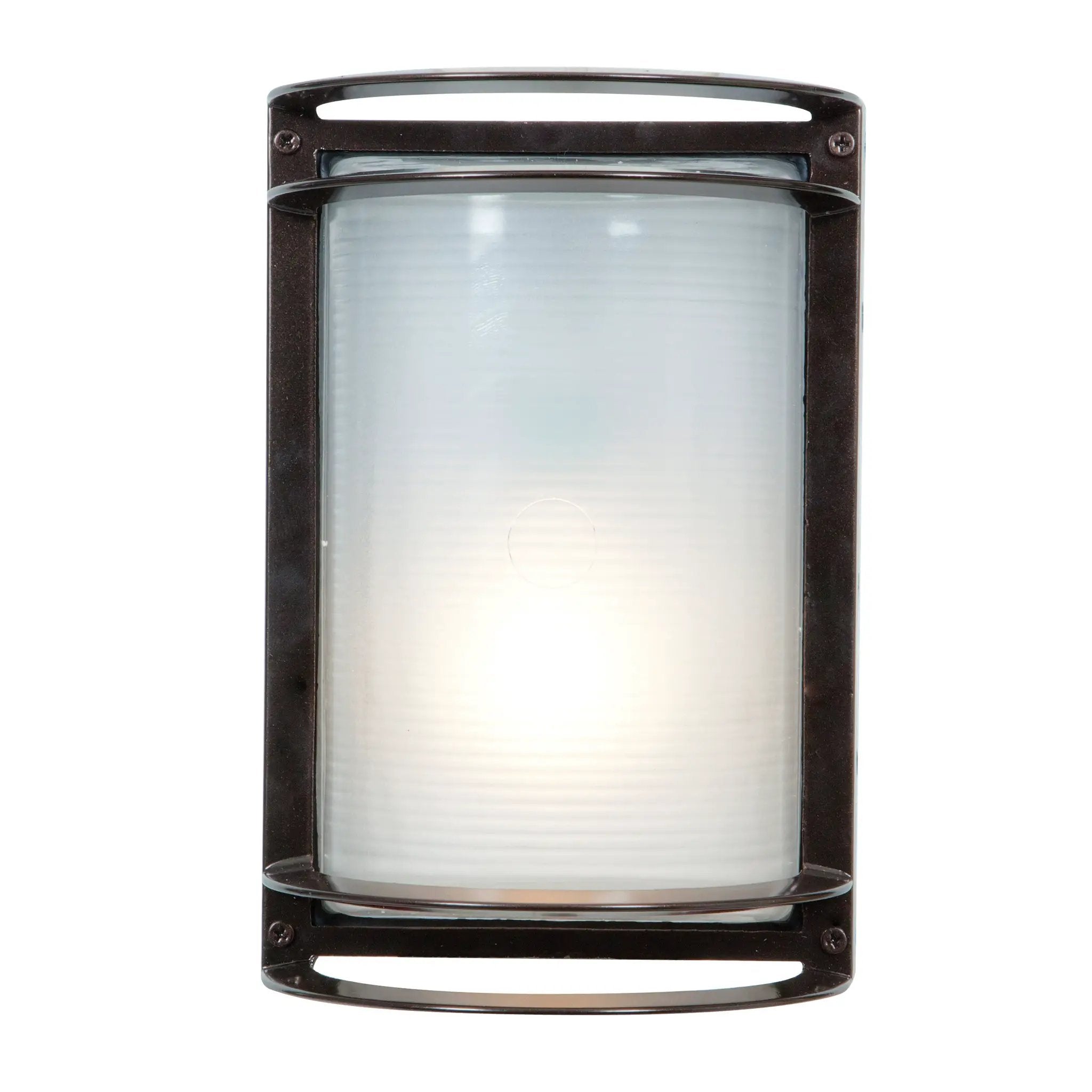 bronze led wall mount