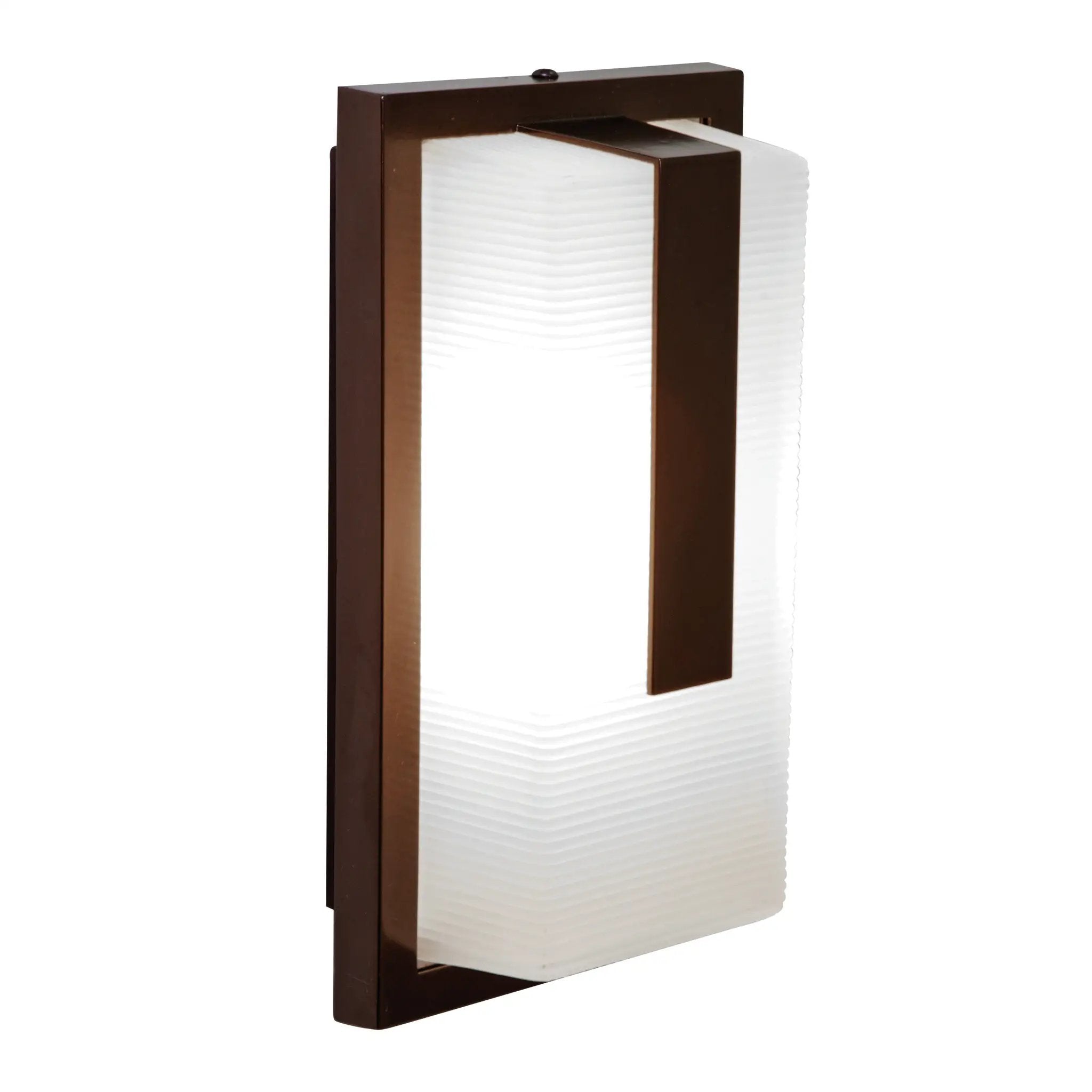 bronze led wall mount