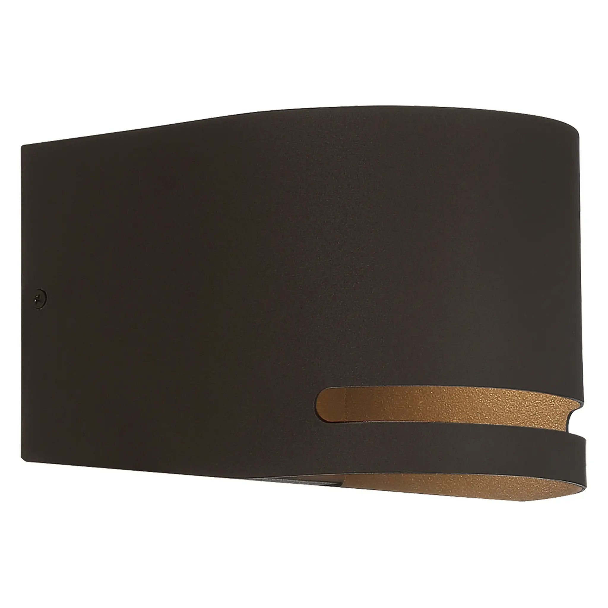 bronze led wall mount