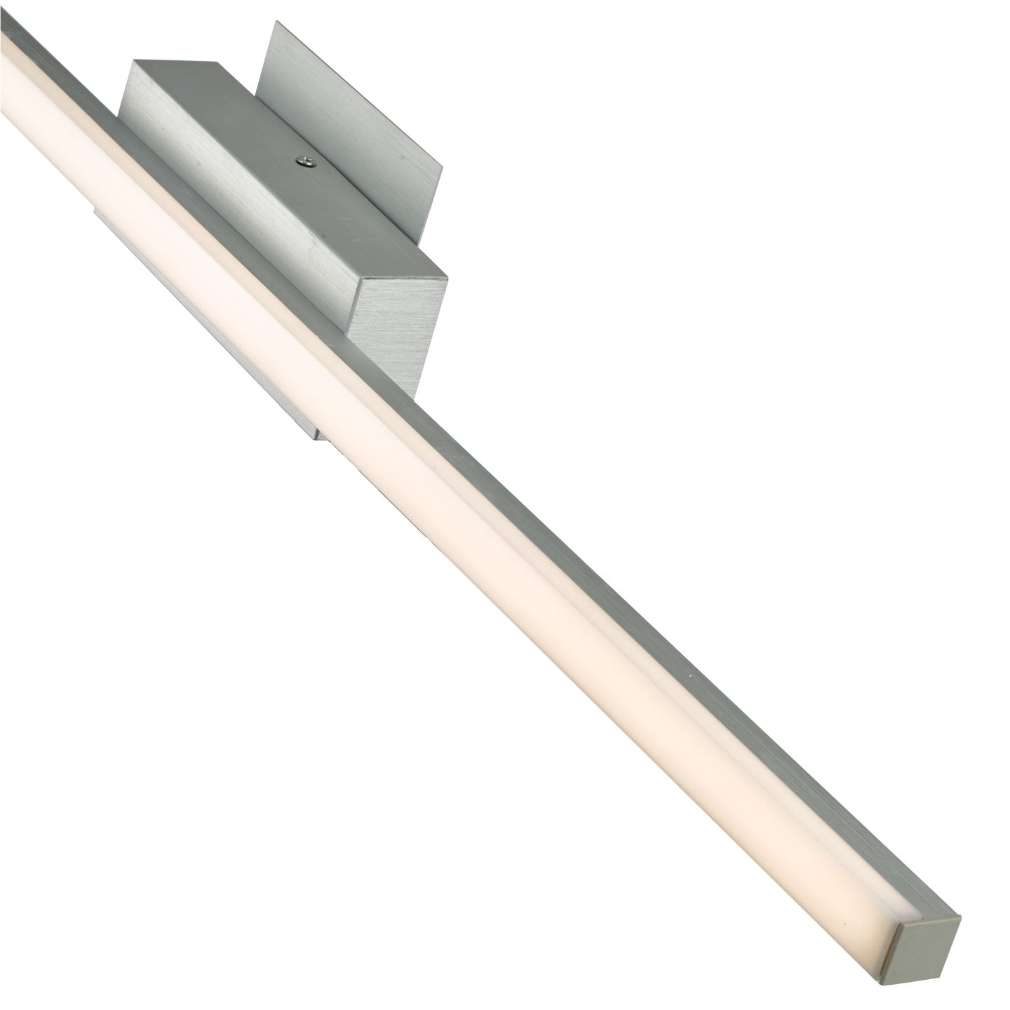 brushed aluminum light