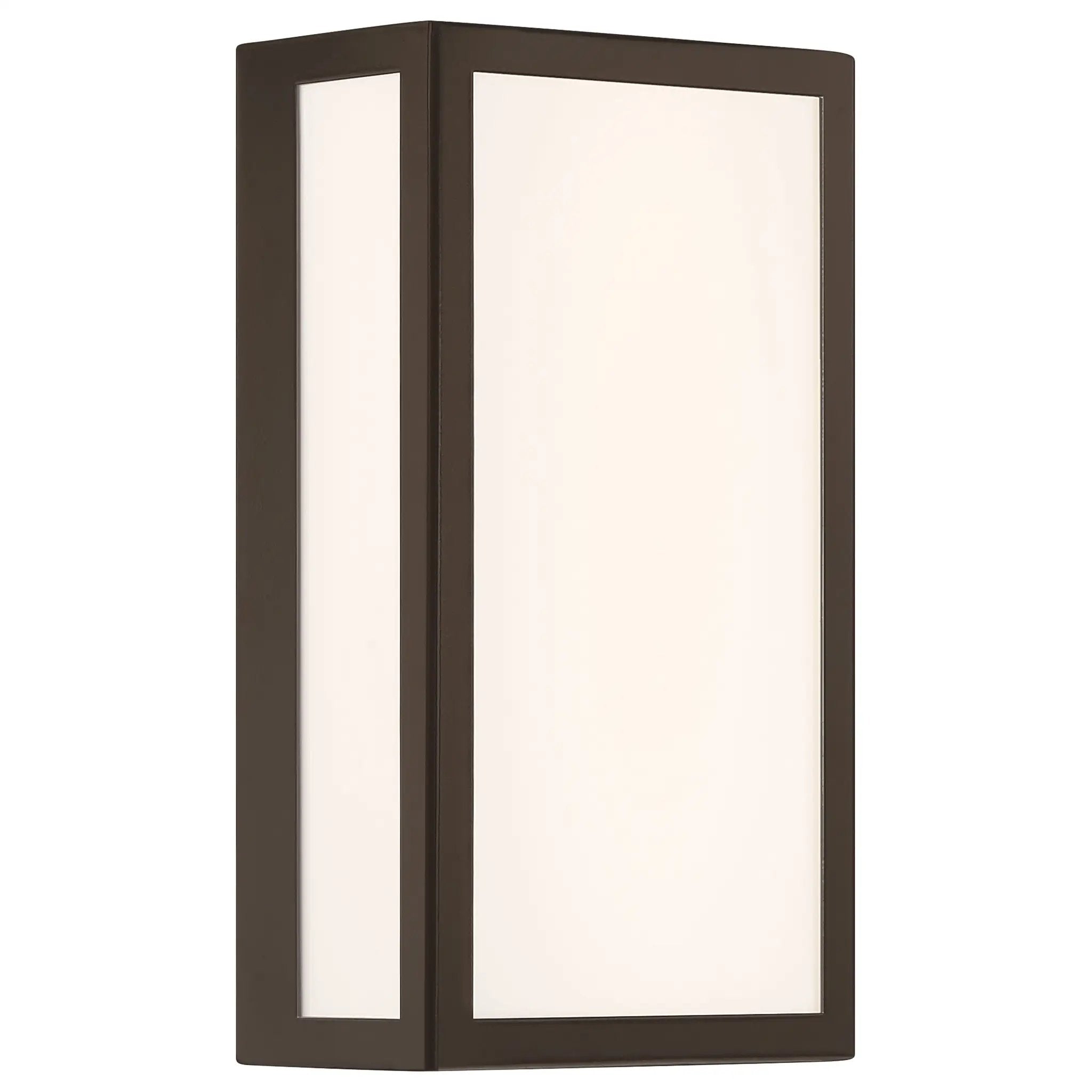 bronze led wall mount