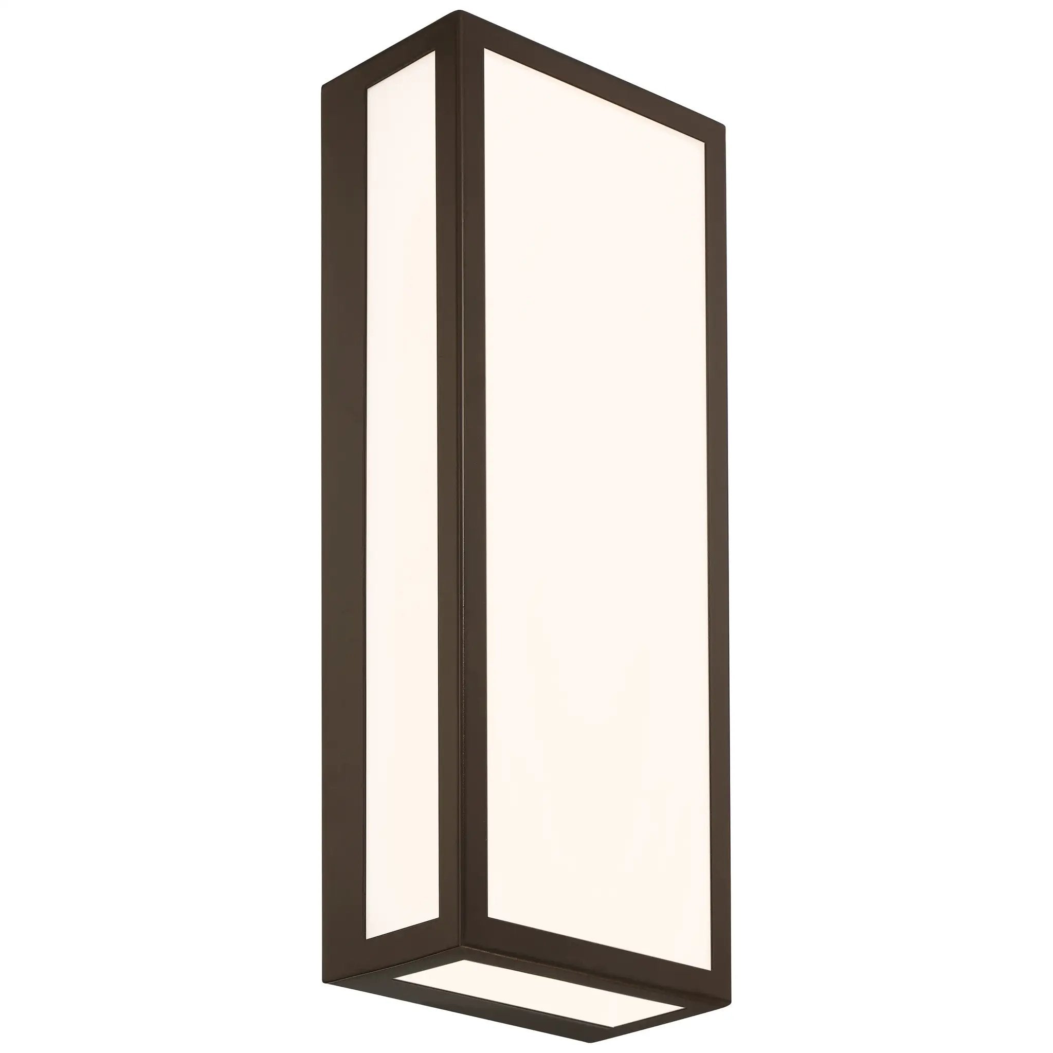 bronze led wall mount