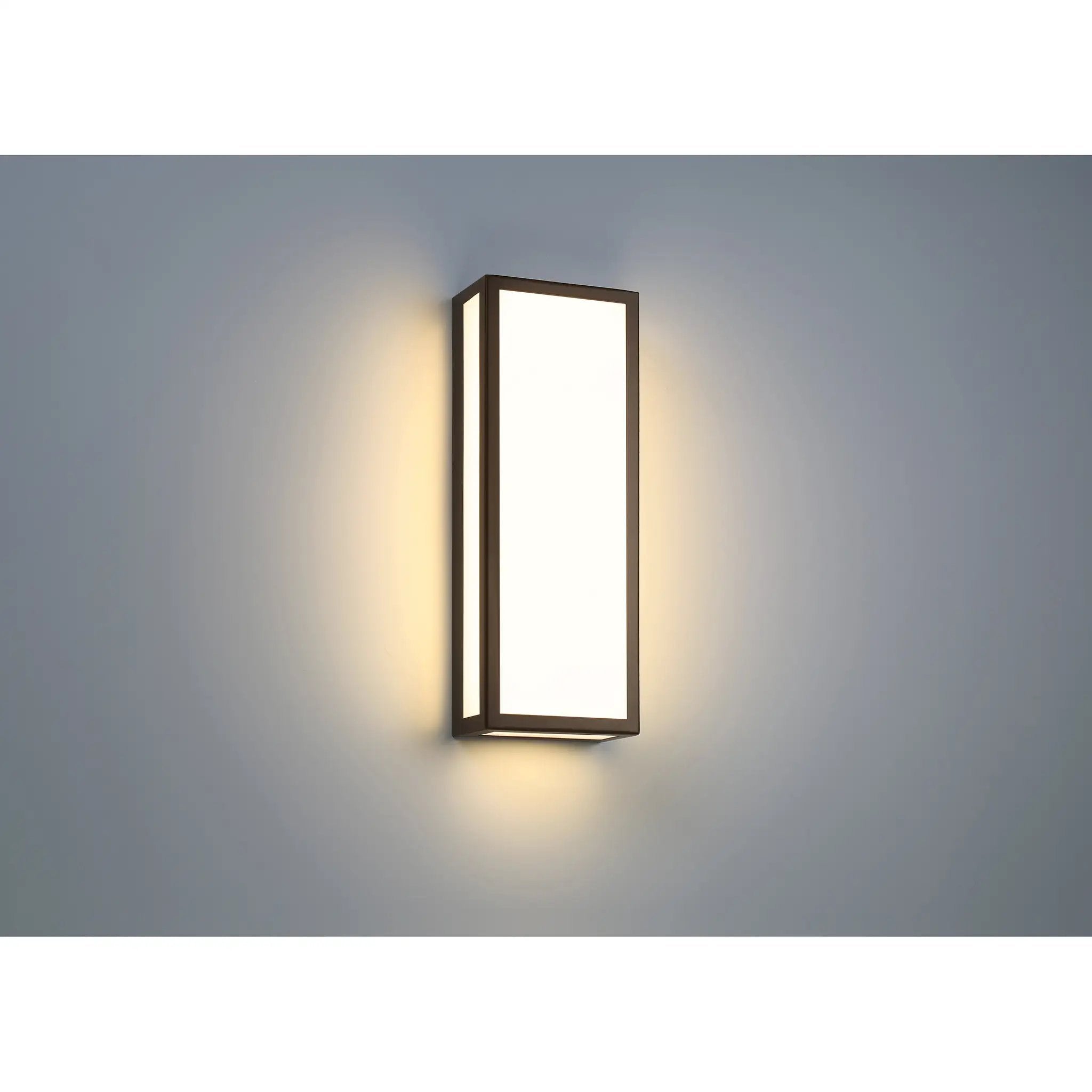 bronze led wall mount