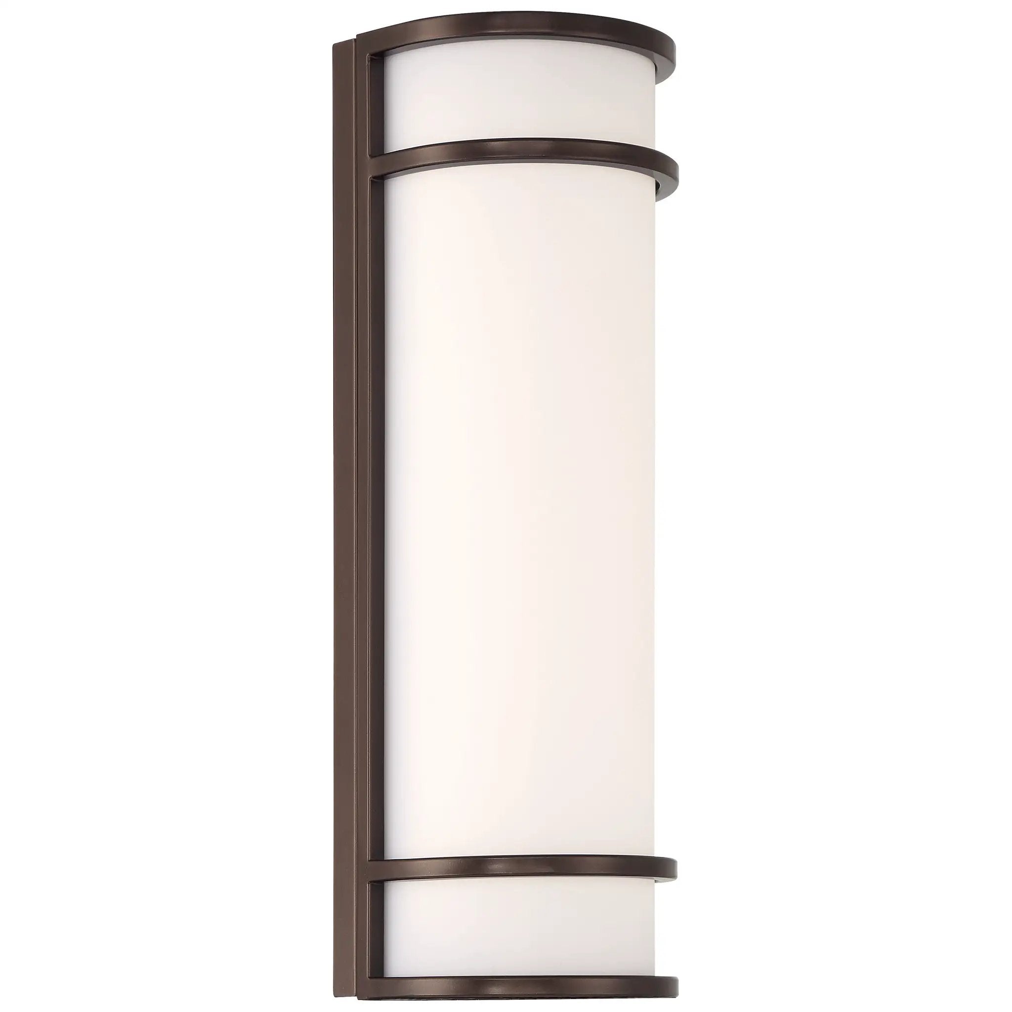 bronze led wall mount
