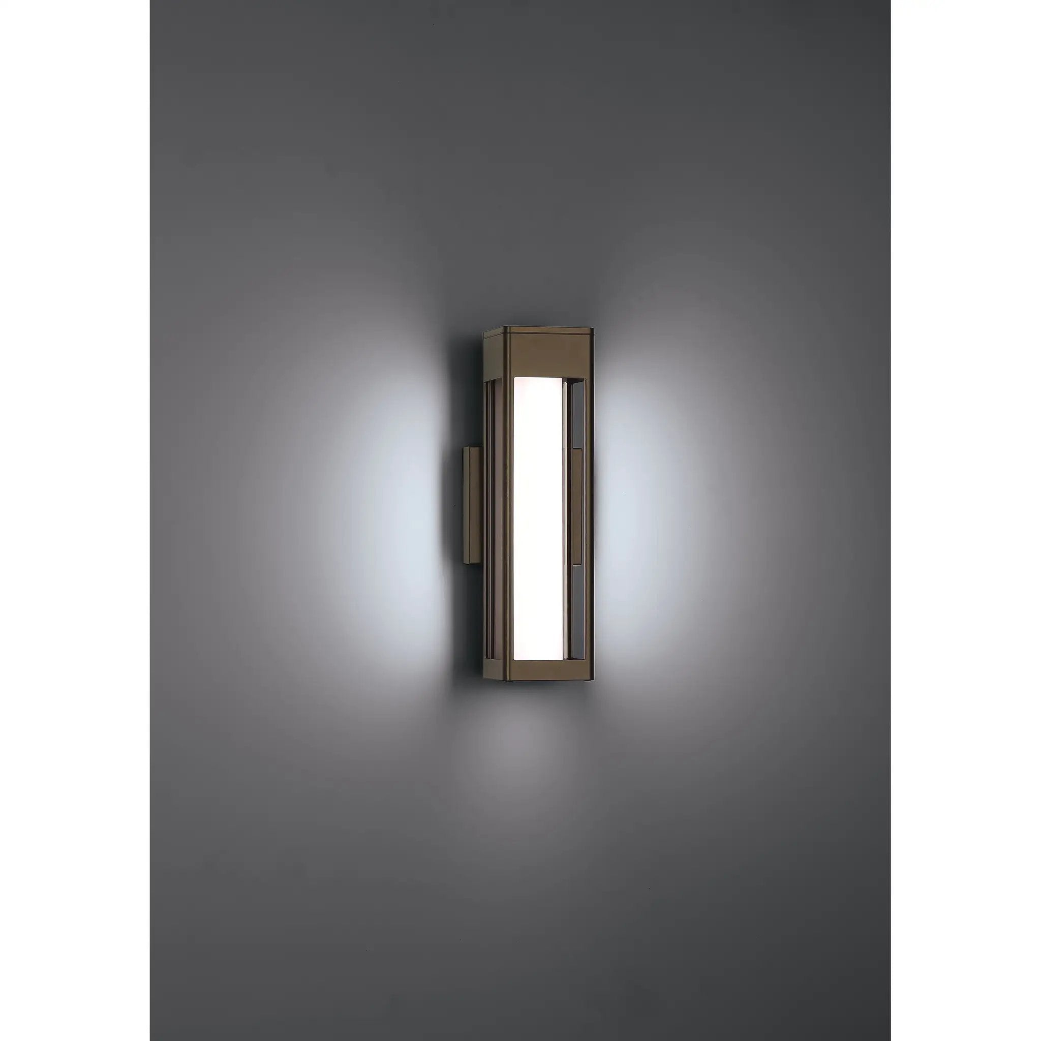 oil rubbed bronze led wall mount