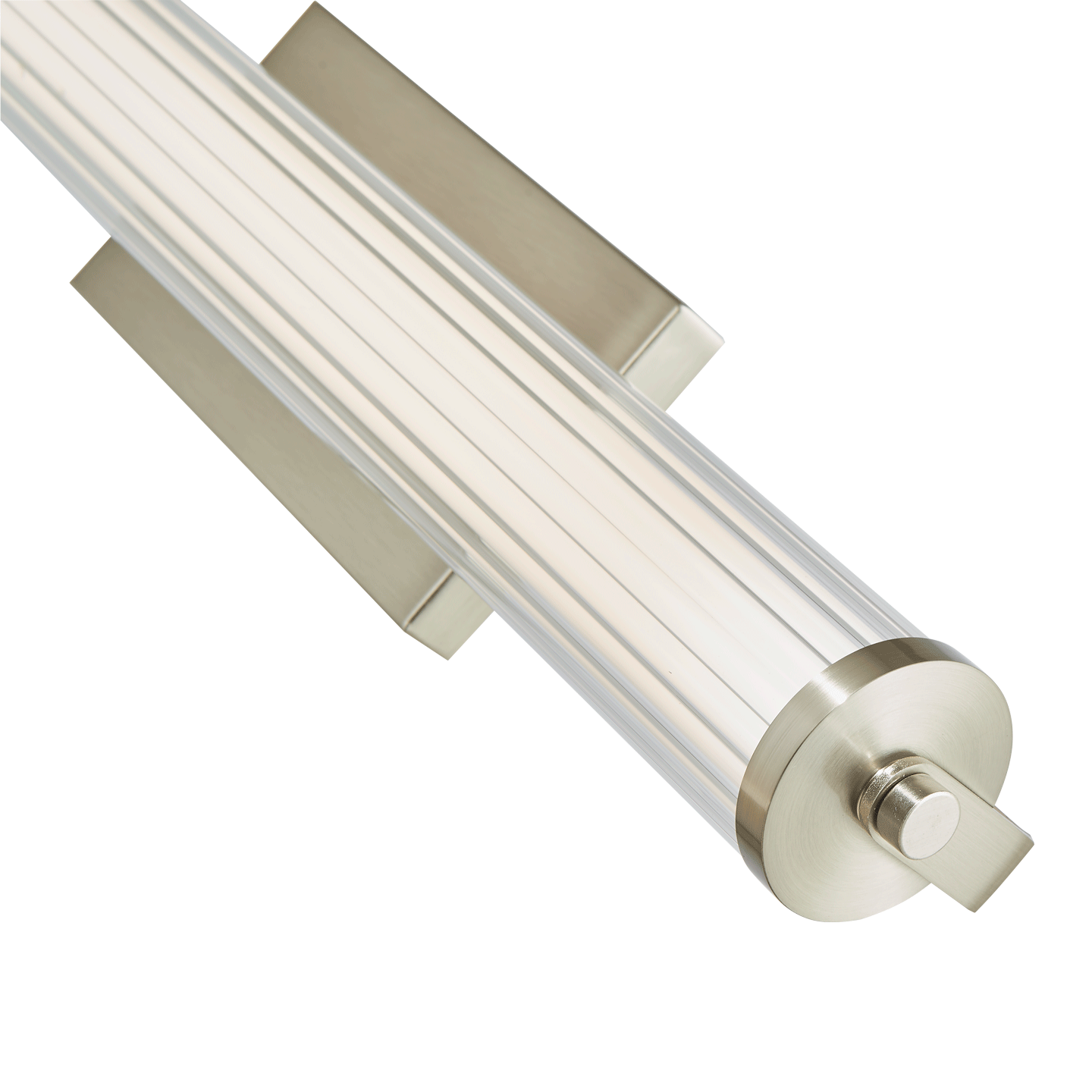 brushed nickel light