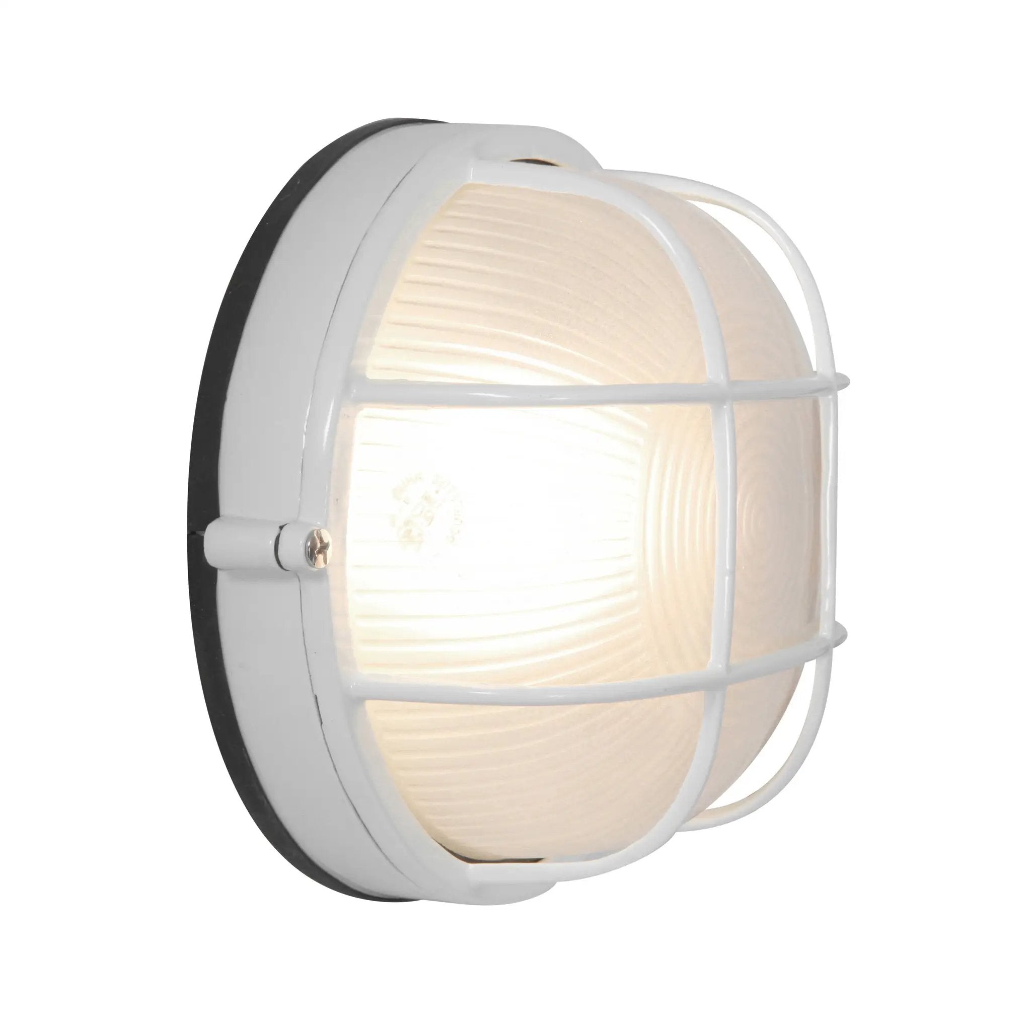 White outdoor bulkhead
