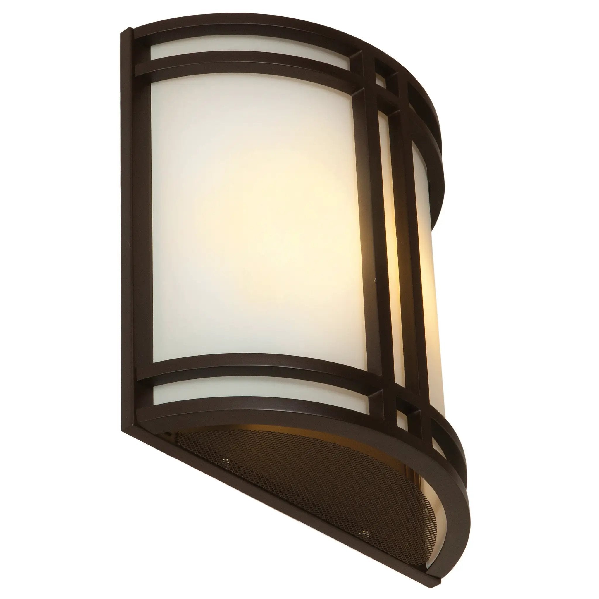 bronze outdoor wallmount