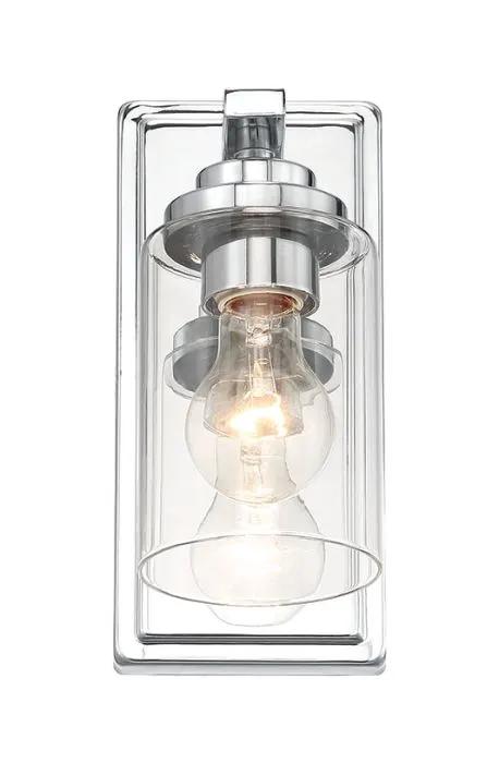 chrome wall sconces