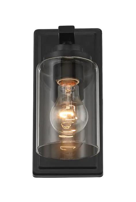 flat black wall sconces