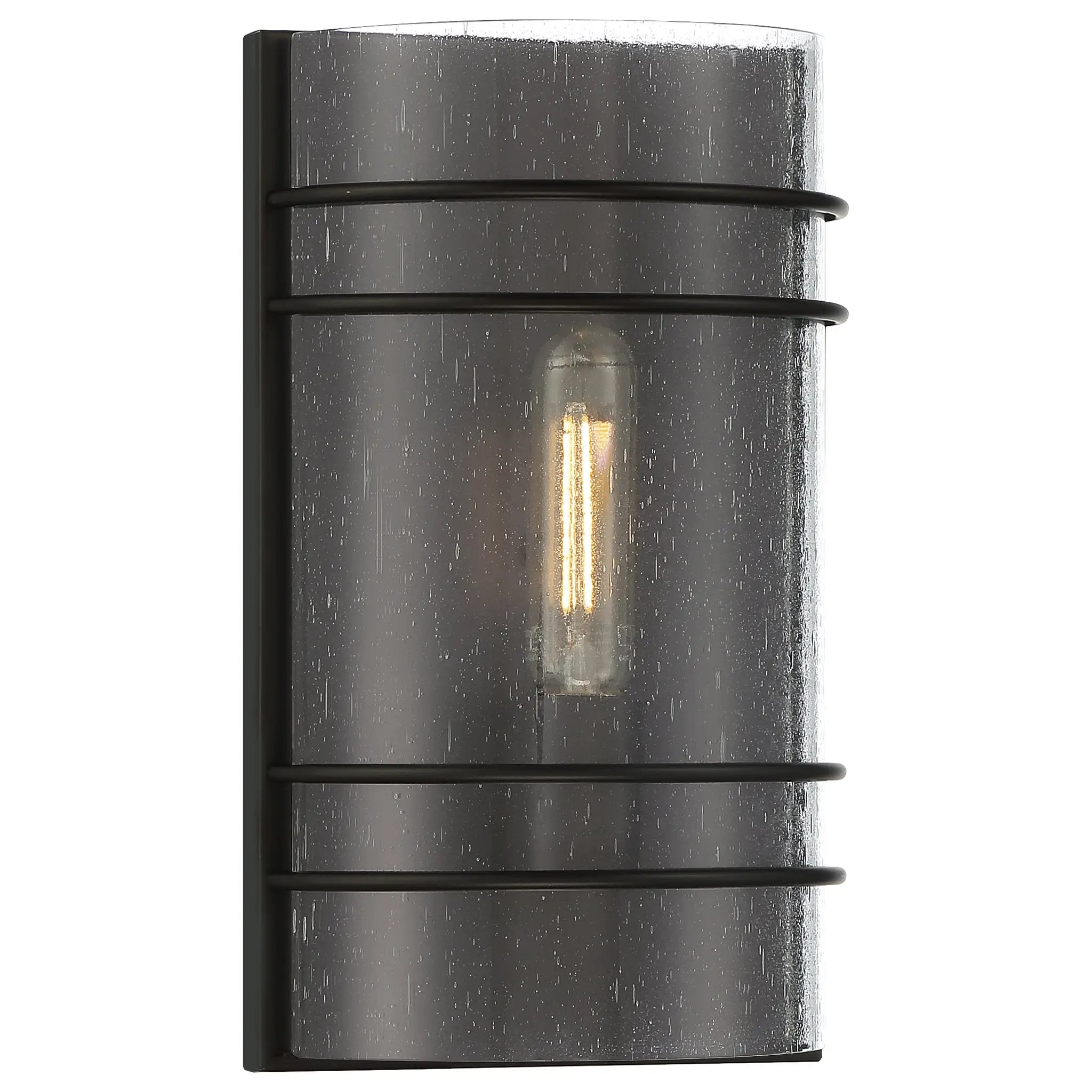 matte black led wall sconce