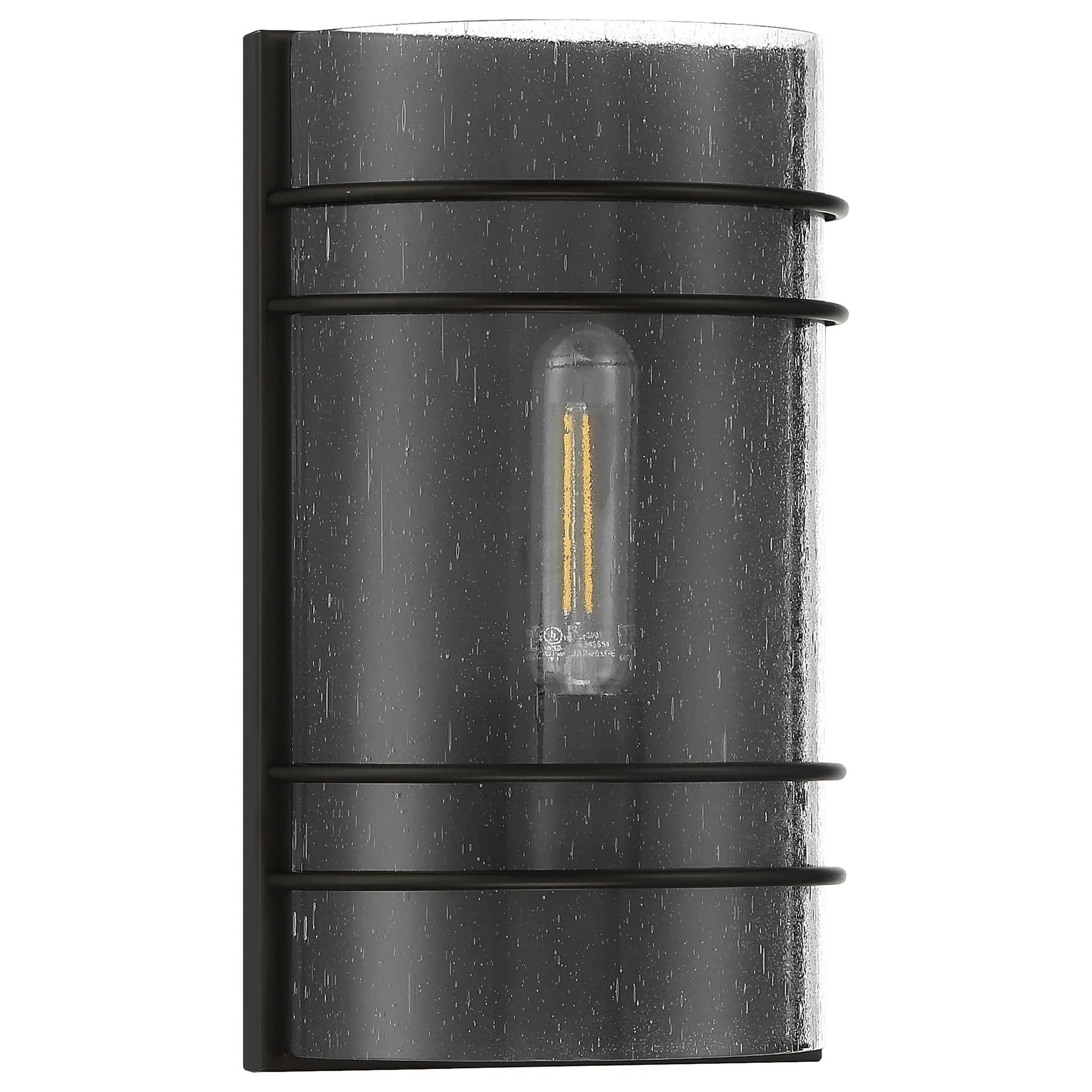 matte black led wall sconce