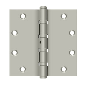 Deltana 5" x 5" Square Hinges, Ball Bearings