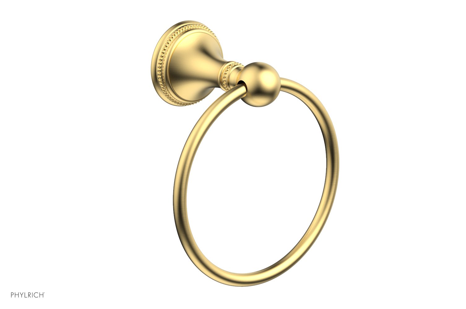 Phylrich BEADED Towel Ring