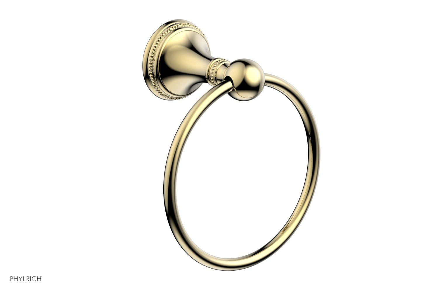 Phylrich BEADED Towel Ring