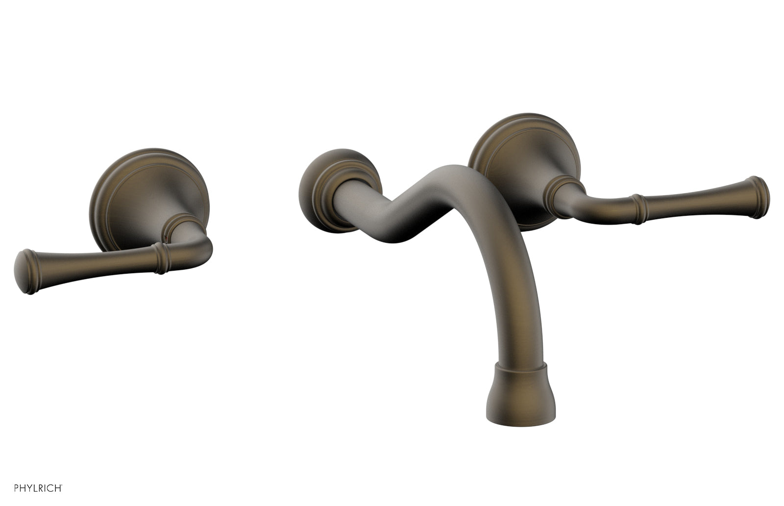 Phylrich COINED Wall Tub Set - Lever Handles