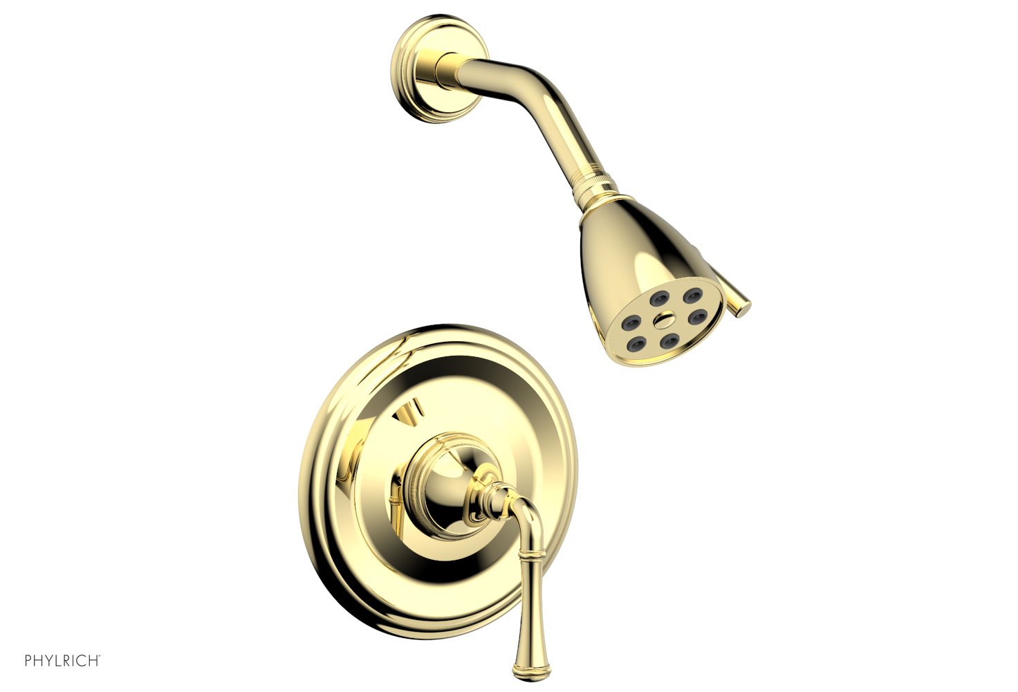 Phylrich COINED Pressure Balance Shower Set - Lever Handle