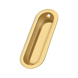 Deltana 3-1/2" x 1-1/4" x 3/8" Oblong Flush Pull