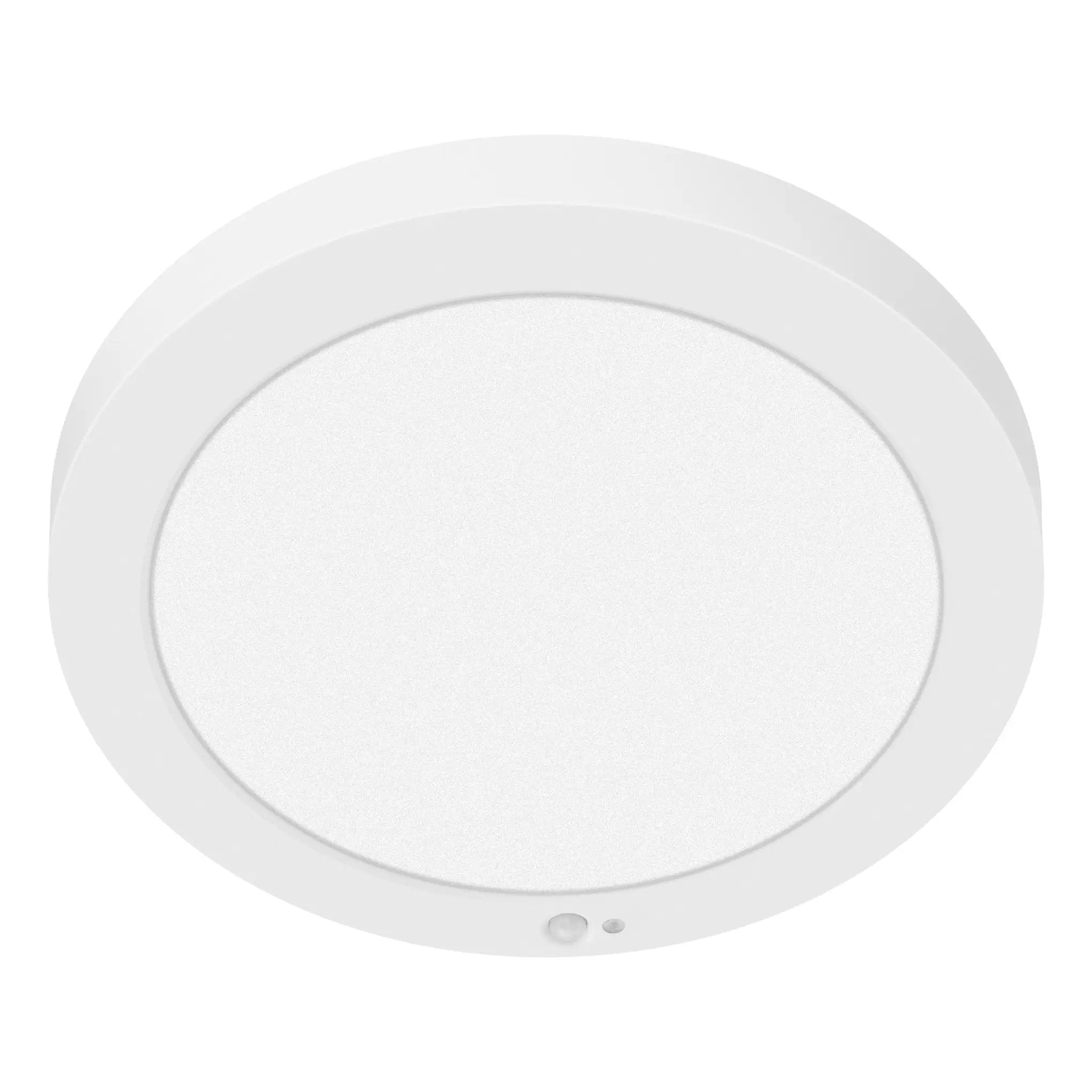 white motion sensor led flush mount