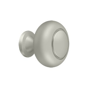 Deltana Round Knob with Groove