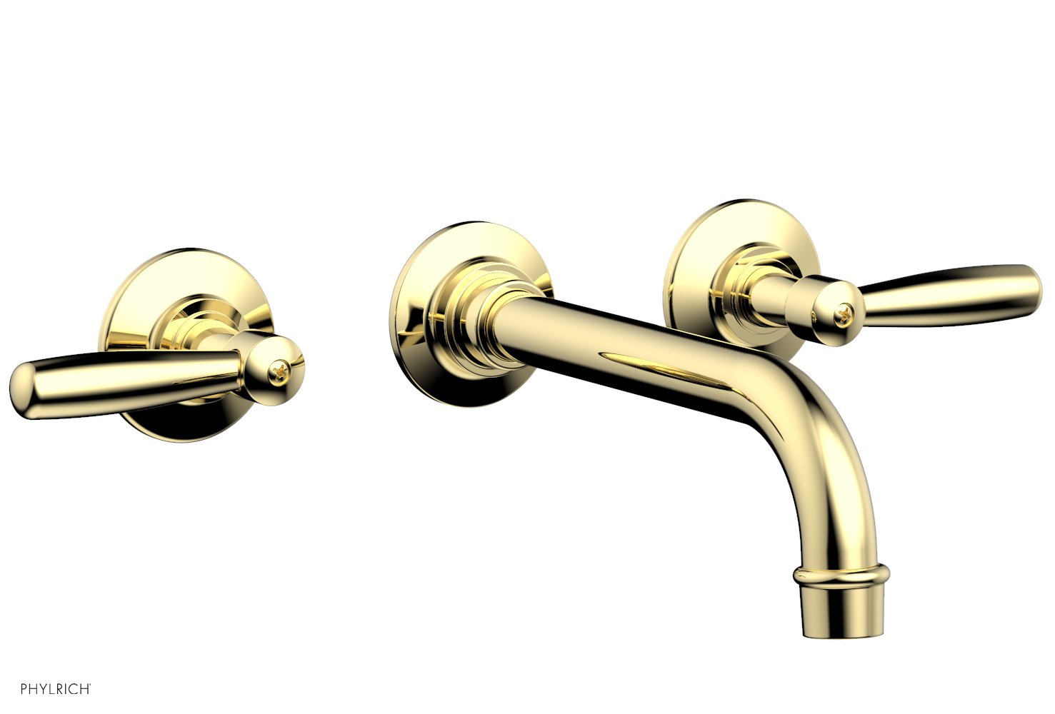 Phylrich WORKS Wall Lavatory Set - Lever Handles