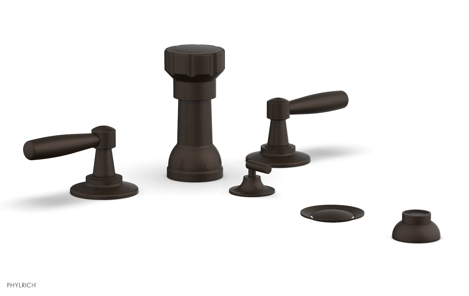 Phylrich WORKS Four Hole Bidet Set