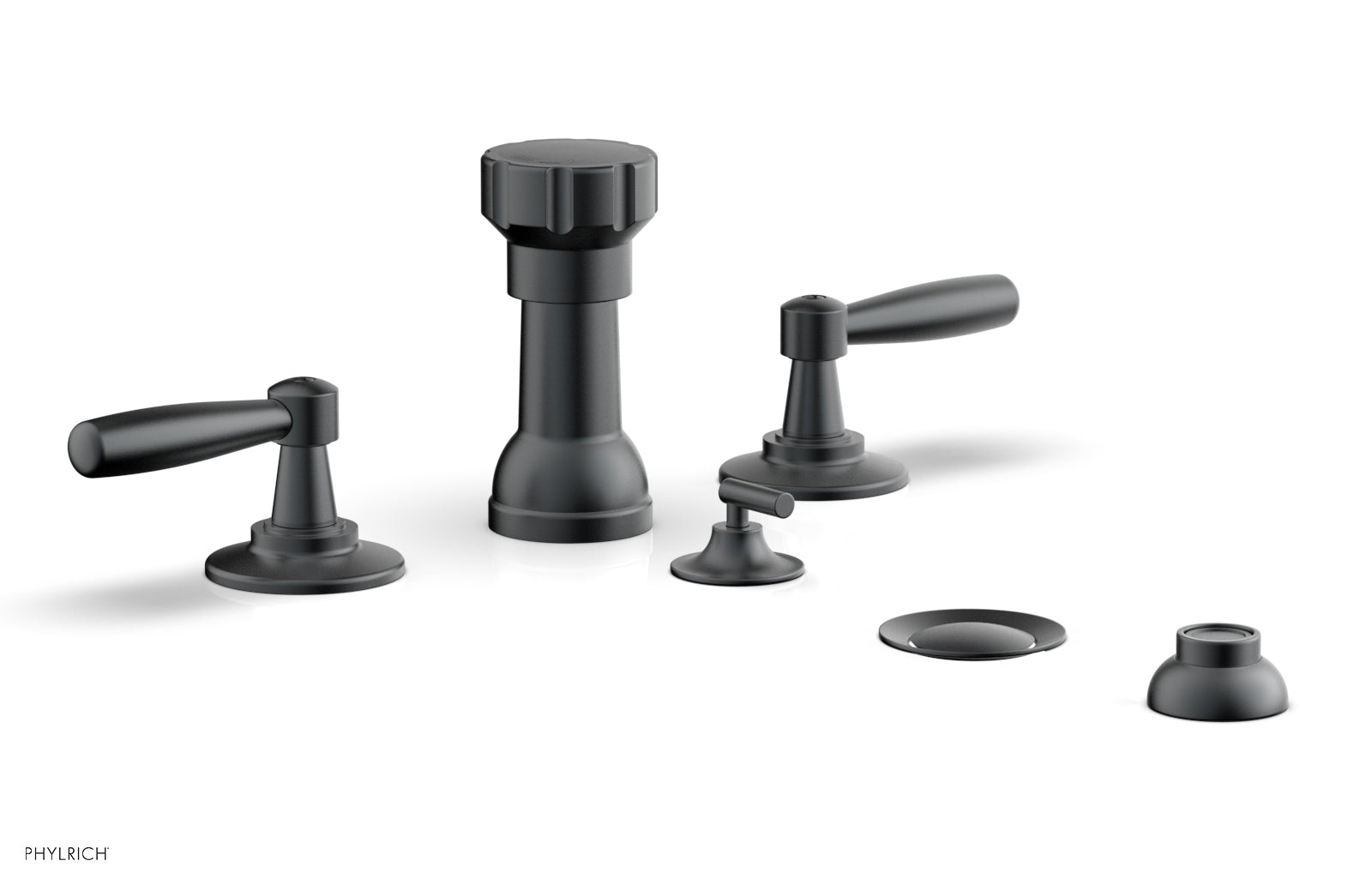 Phylrich WORKS Four Hole Bidet Set