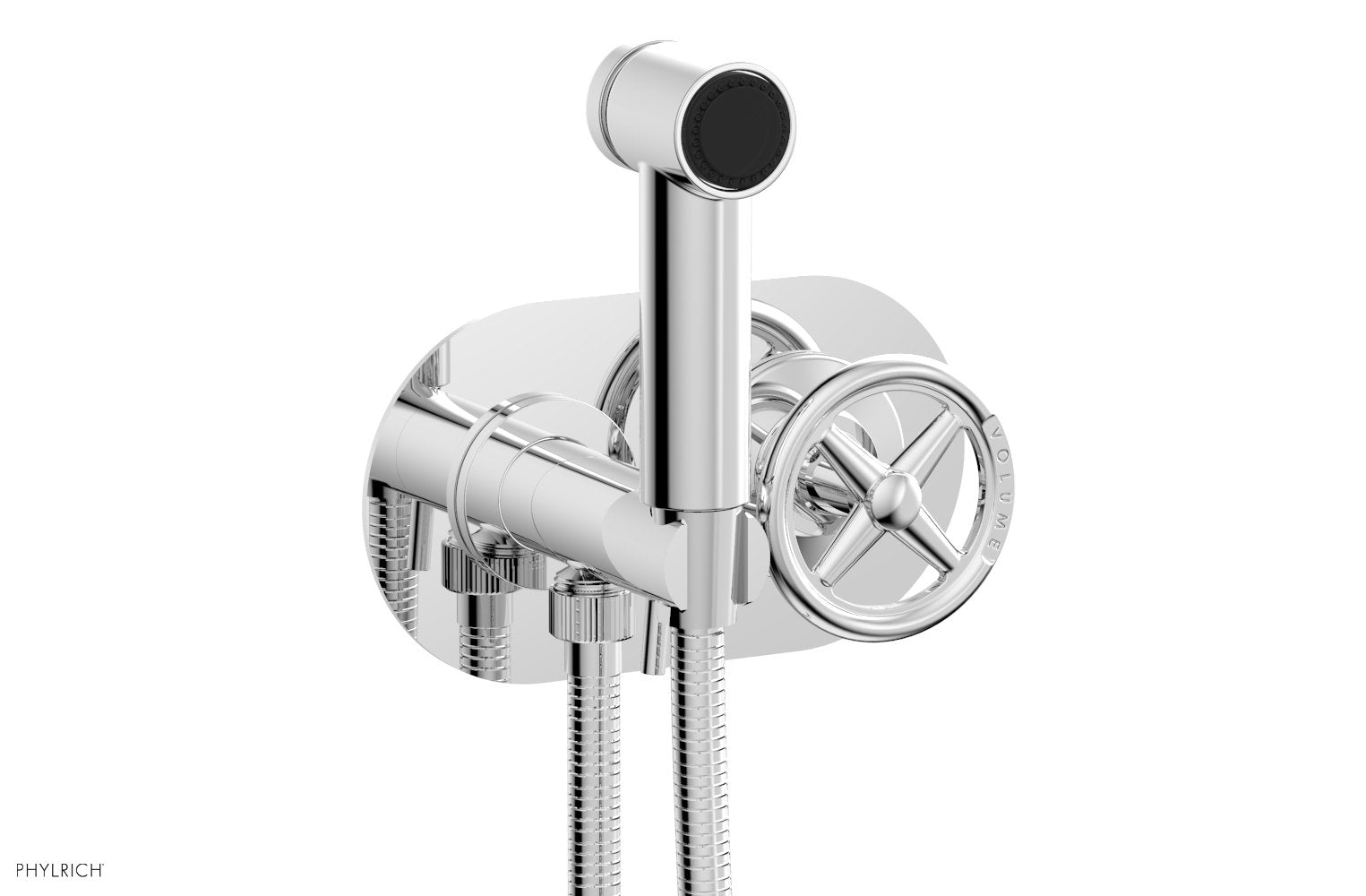 polished chrome bidet