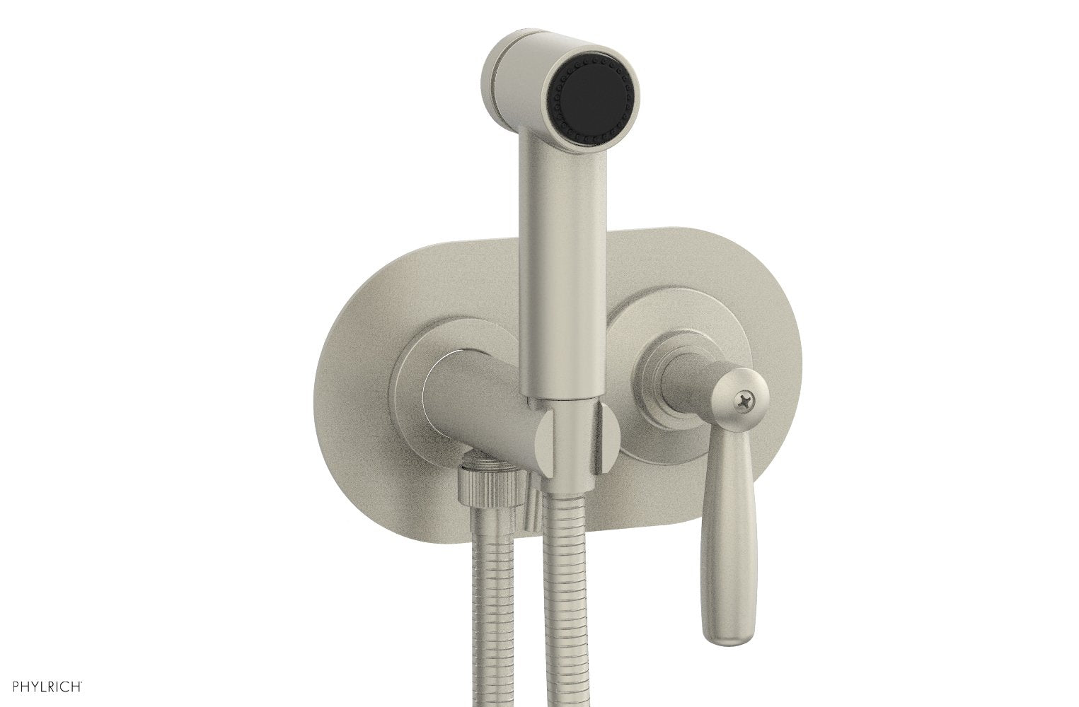 Phylrich WORKS Wall Mounted Bidet, Lever Handle