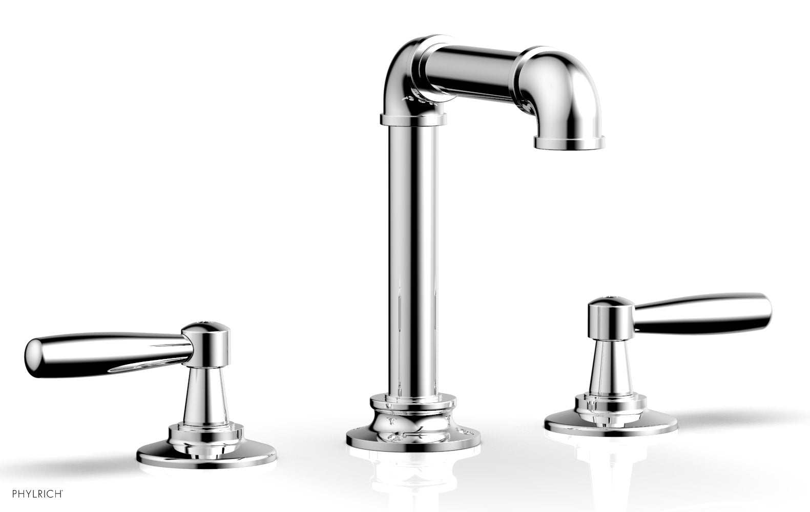 polished chrome faucet