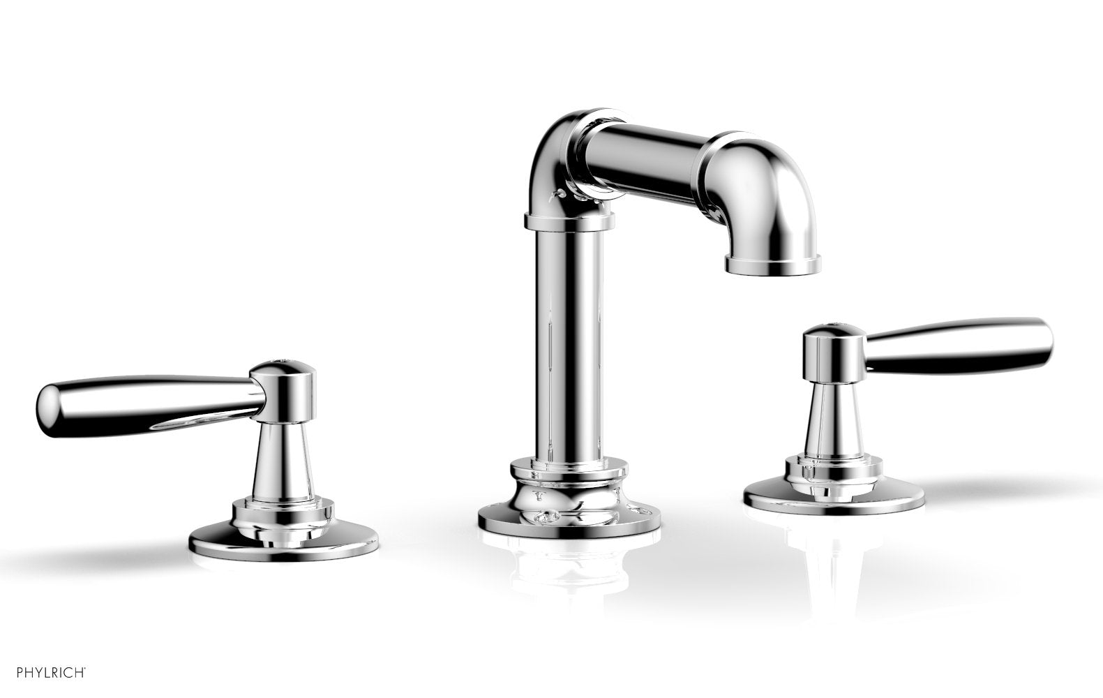 polished chrome faucet