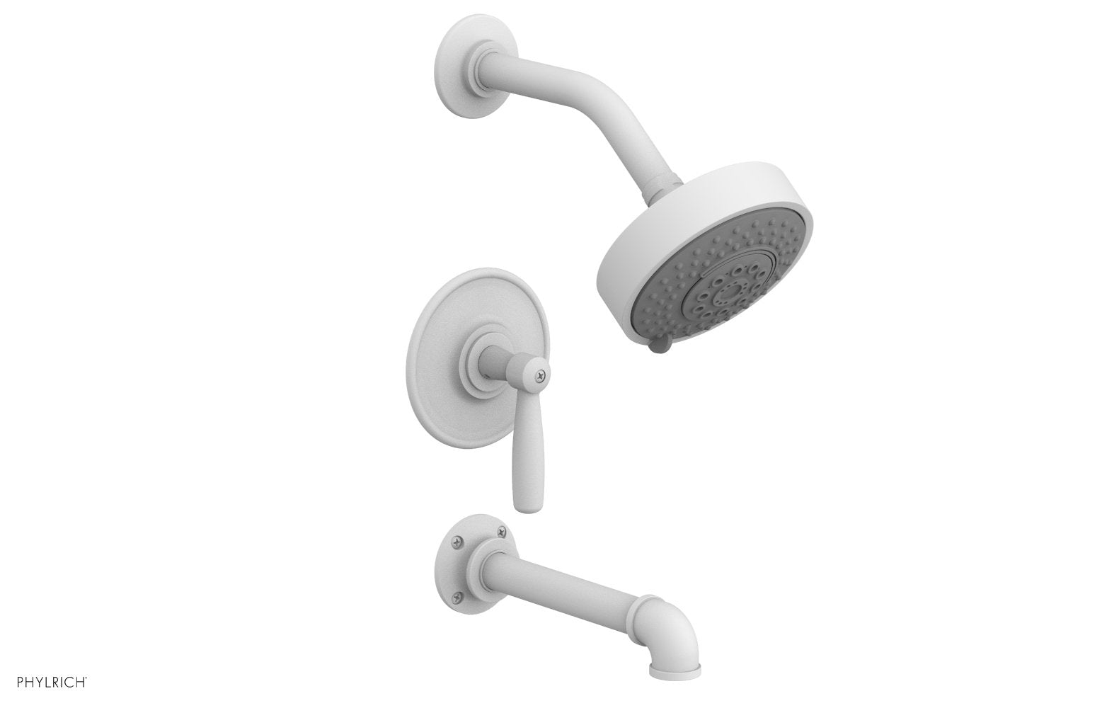 Phylrich WORKS 2 Pressure Balance Tub and Shower Set - Lever Handle