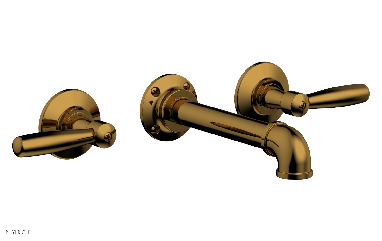 Phylrich WORKS 2 Wall Tub Set - Lever Handles