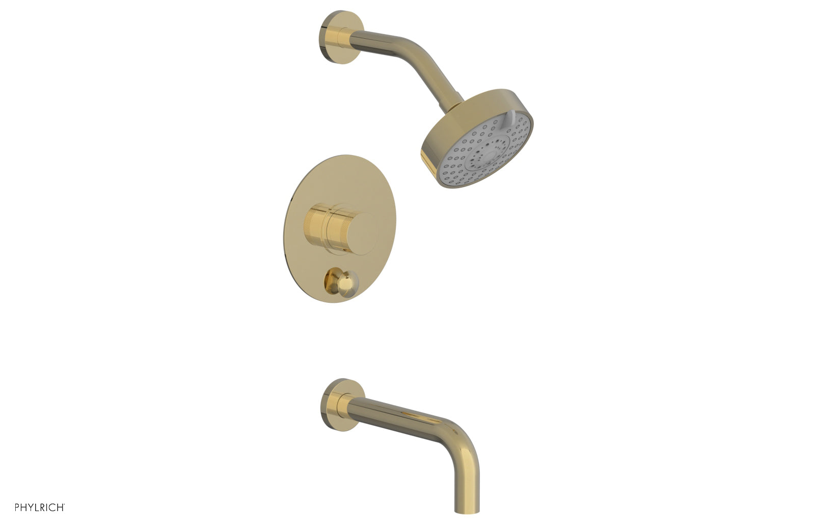 Phylrich BASIC II Pressure Balance Tub and Shower Set