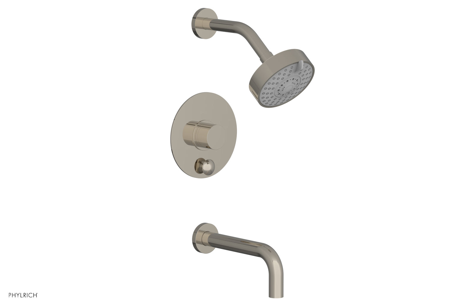 Phylrich BASIC II Pressure Balance Tub and Shower Set