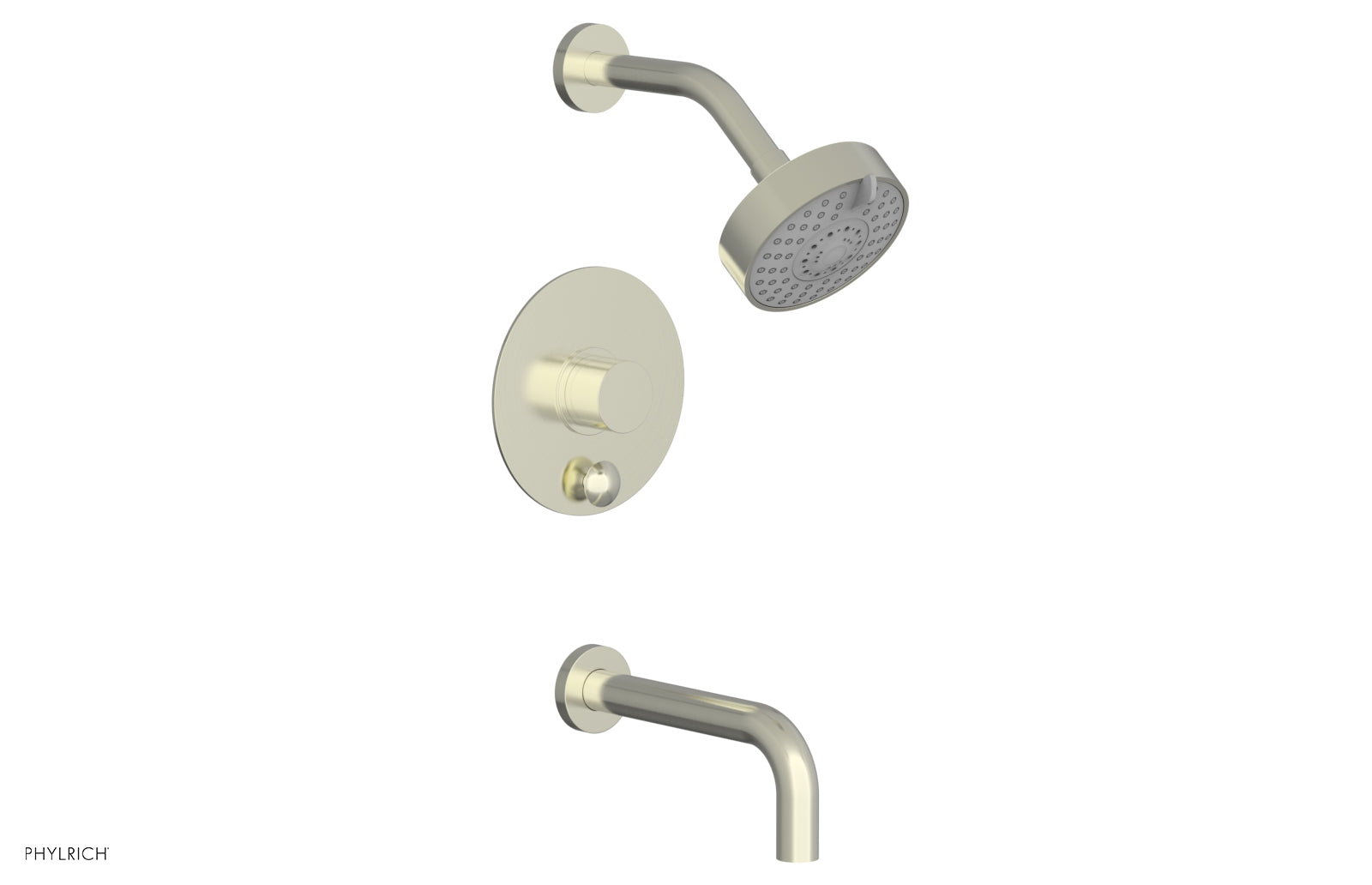 Phylrich BASIC II Pressure Balance Tub and Shower Set