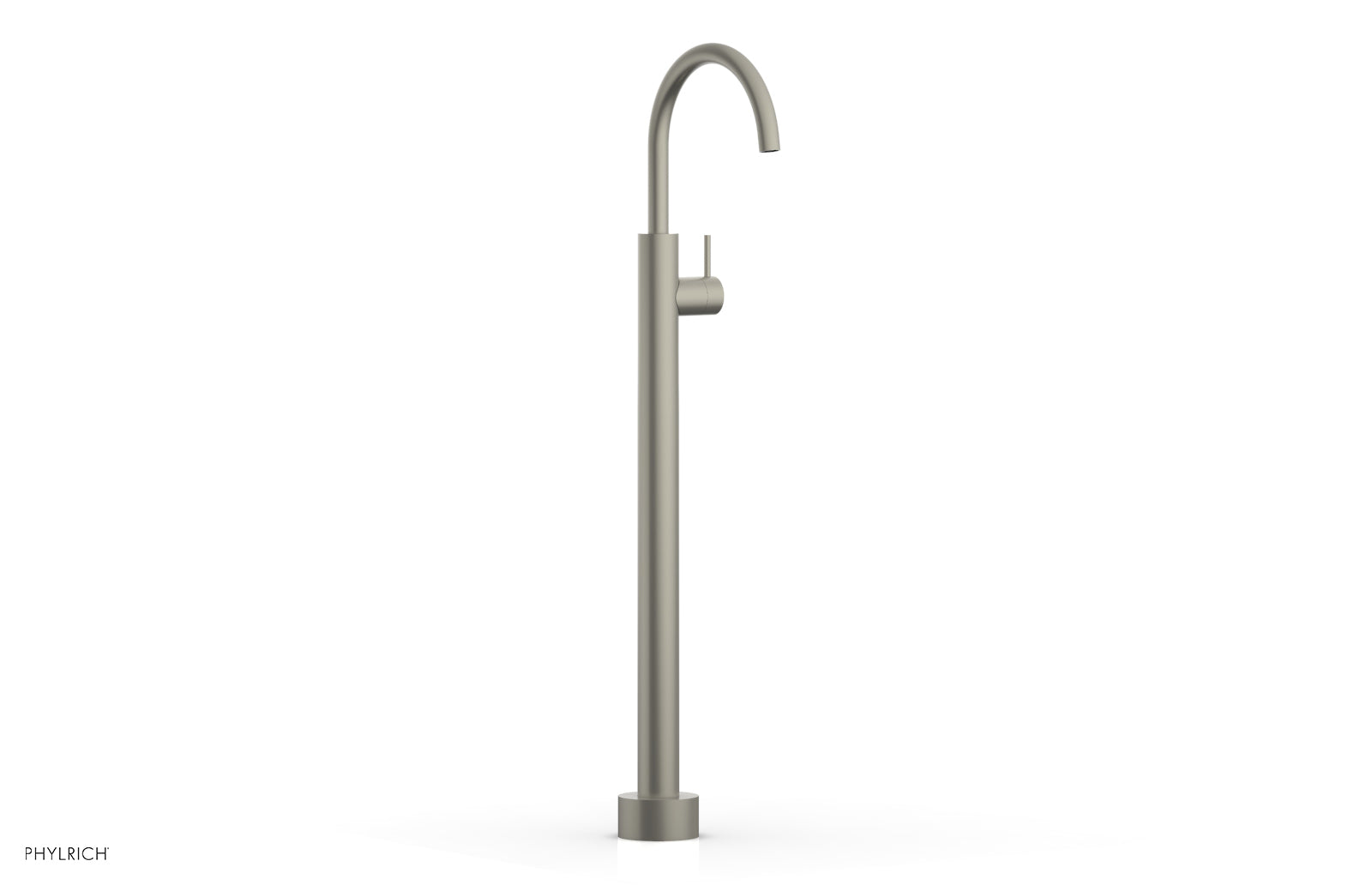 Phylrich BASIC II Tall Floor Mount Tub Filler - Lever Handle