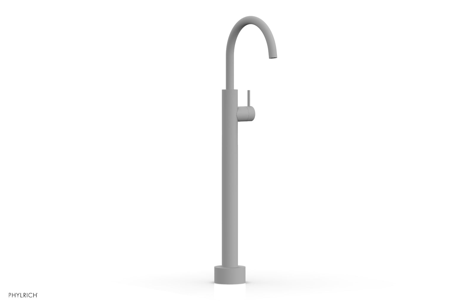 Phylrich BASIC II Low Floor Mount Tub Filler - Lever Handle