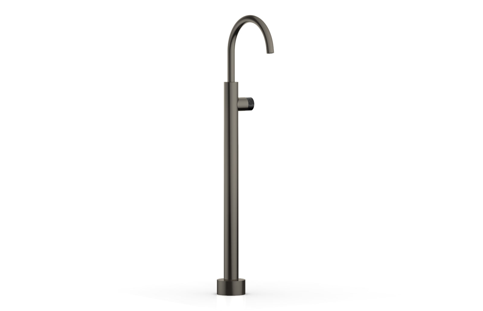 Phylrich BASIC II Tall Floor Mount Tub Filler - Marble Handle