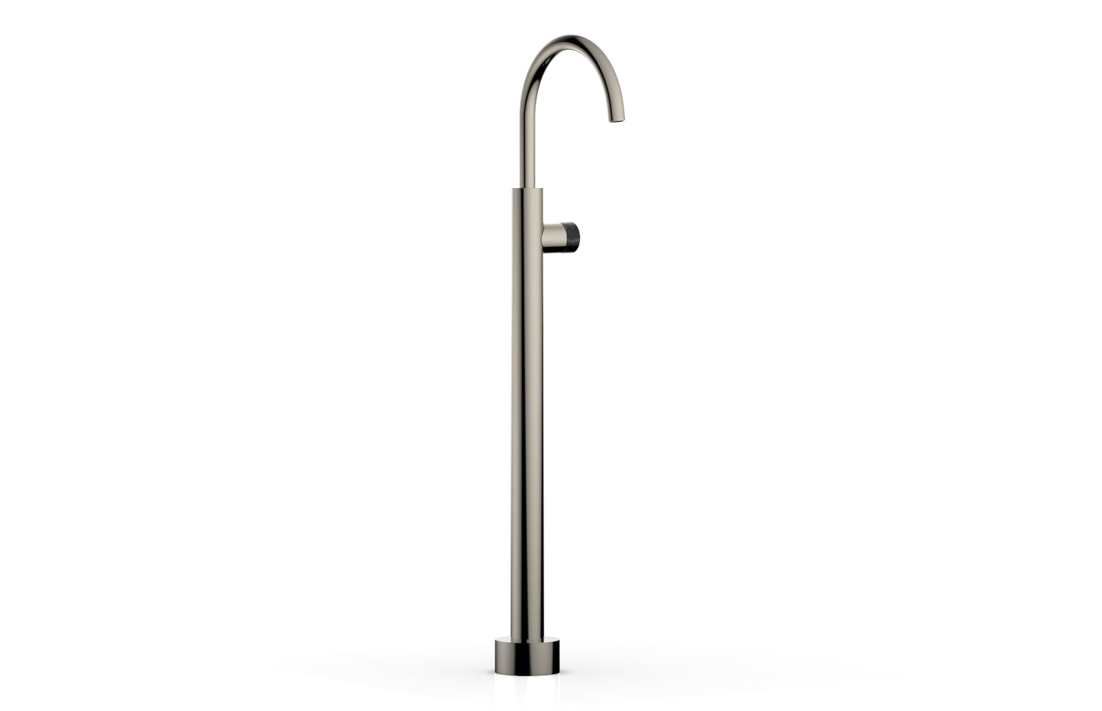 Phylrich BASIC II Tall Floor Mount Tub Filler - Marble Handle